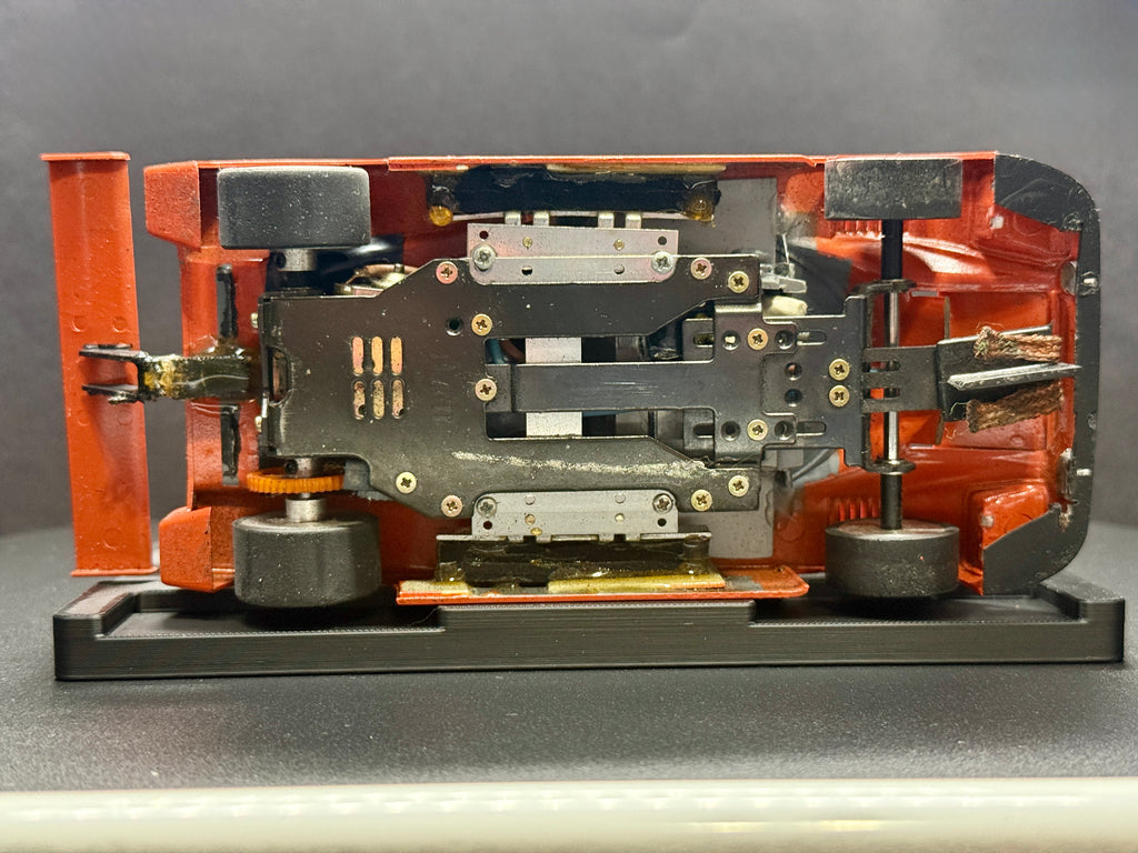 Sauber Mercedes C9 1/24 slot car adjustable metal chassis