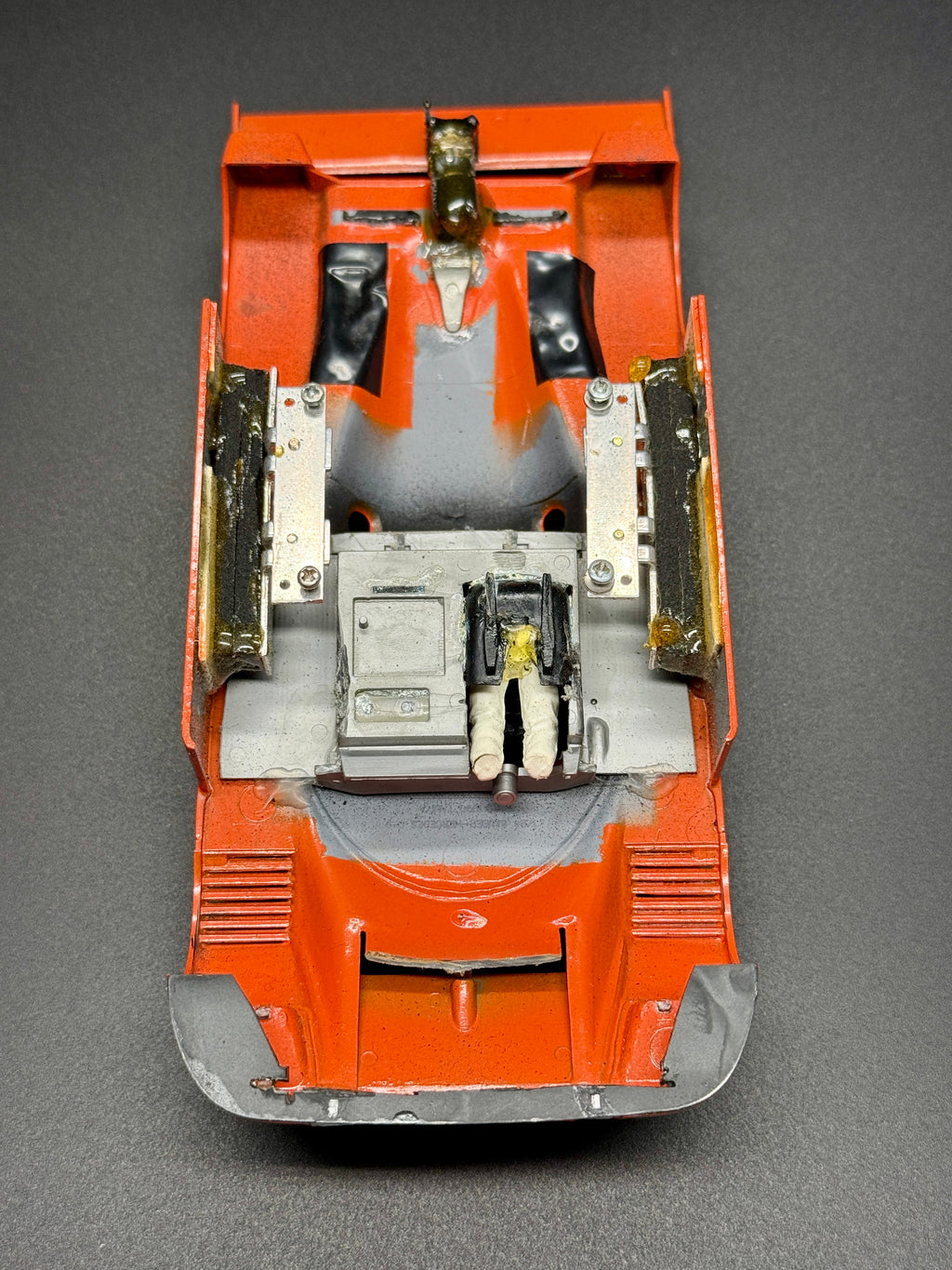 1/24 Sauber Mercedes C9 Analog Slot Car, Le Mans, Jägermeister, Metal Chassis