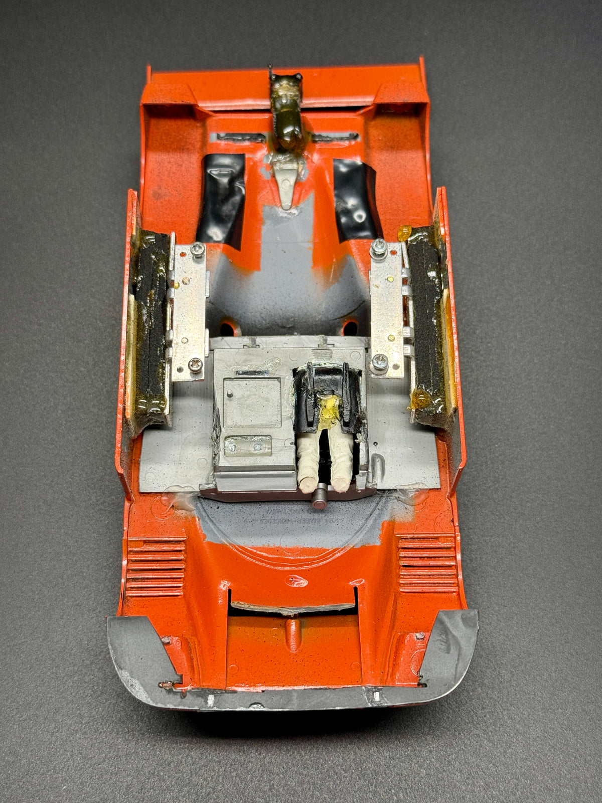1/24 Sauber Mercedes C9 Analog Slot Car, Le Mans, Jägermeister, Metal Chassis