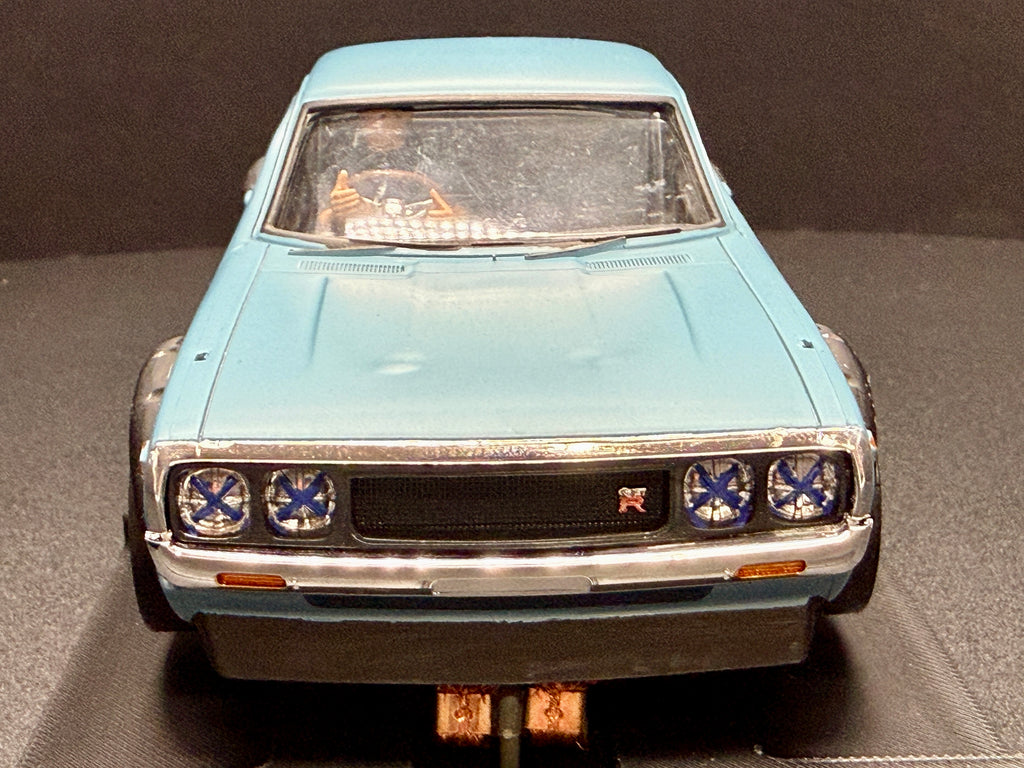 Classic Nissan Skyline Kenmeri 1/24 slot car front view