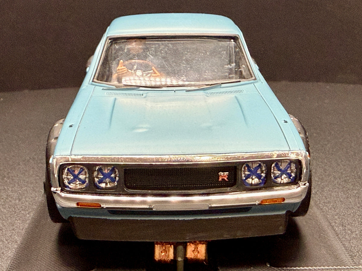 Classic Nissan Skyline Kenmeri 1/24 slot car front view