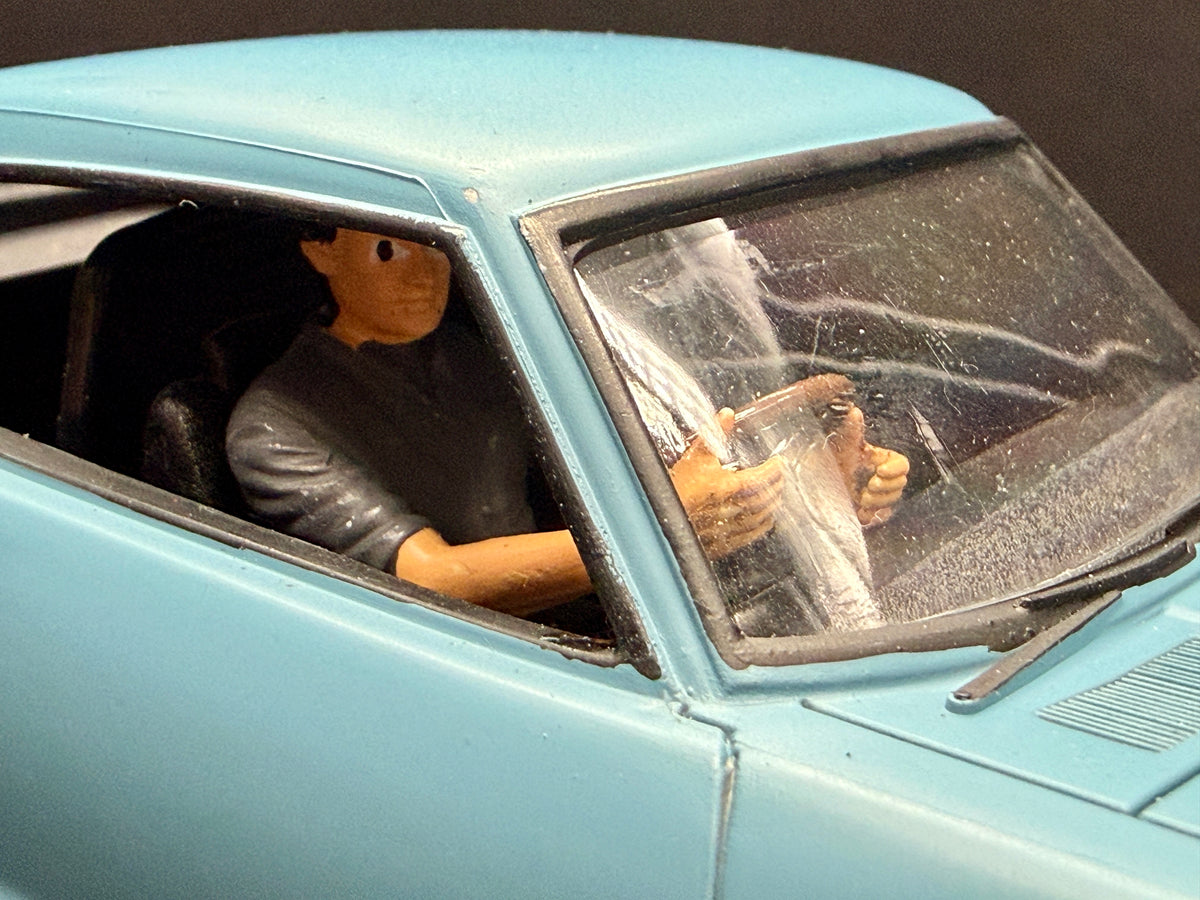 Custom Nissan Skyline Kenmeri JDM hot rod slot car detail