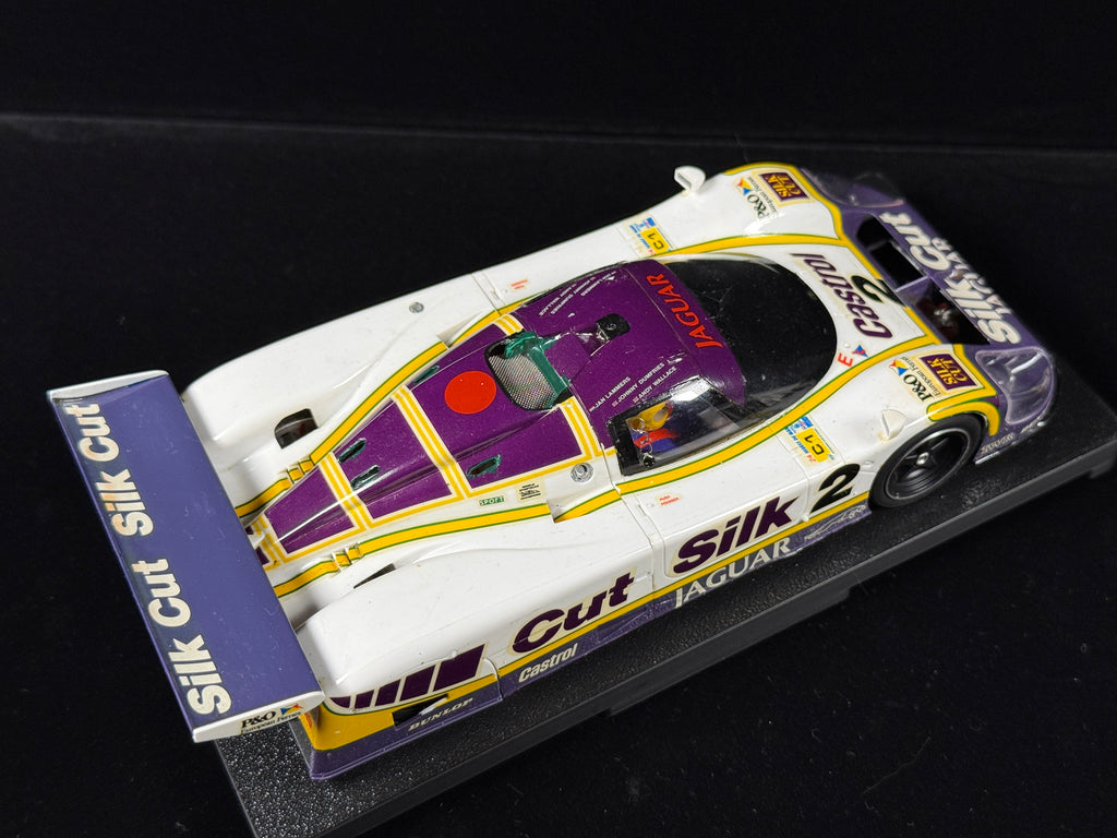 1/24 1988 Jaguar XJR-9 Analog Group C Slot Car, Silk Cut #2, 24H Le Mans