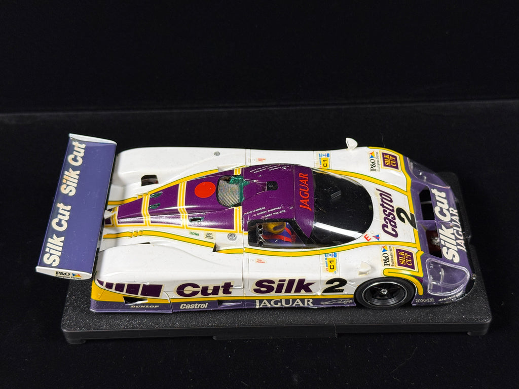 1/24 1988 Jaguar XJR-9 Analog Group C Slot Car, Silk Cut #2, 24H Le Mans
