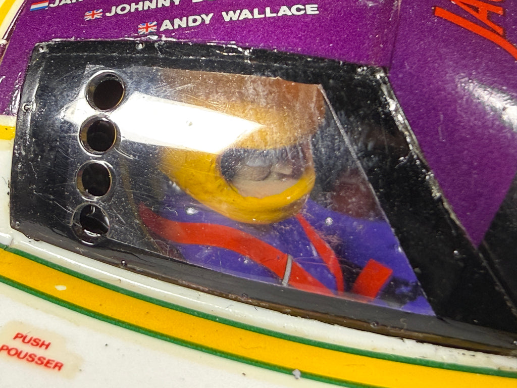 Jaguar XJR-9 Silk Cut #2 Le Mans racing livery detail