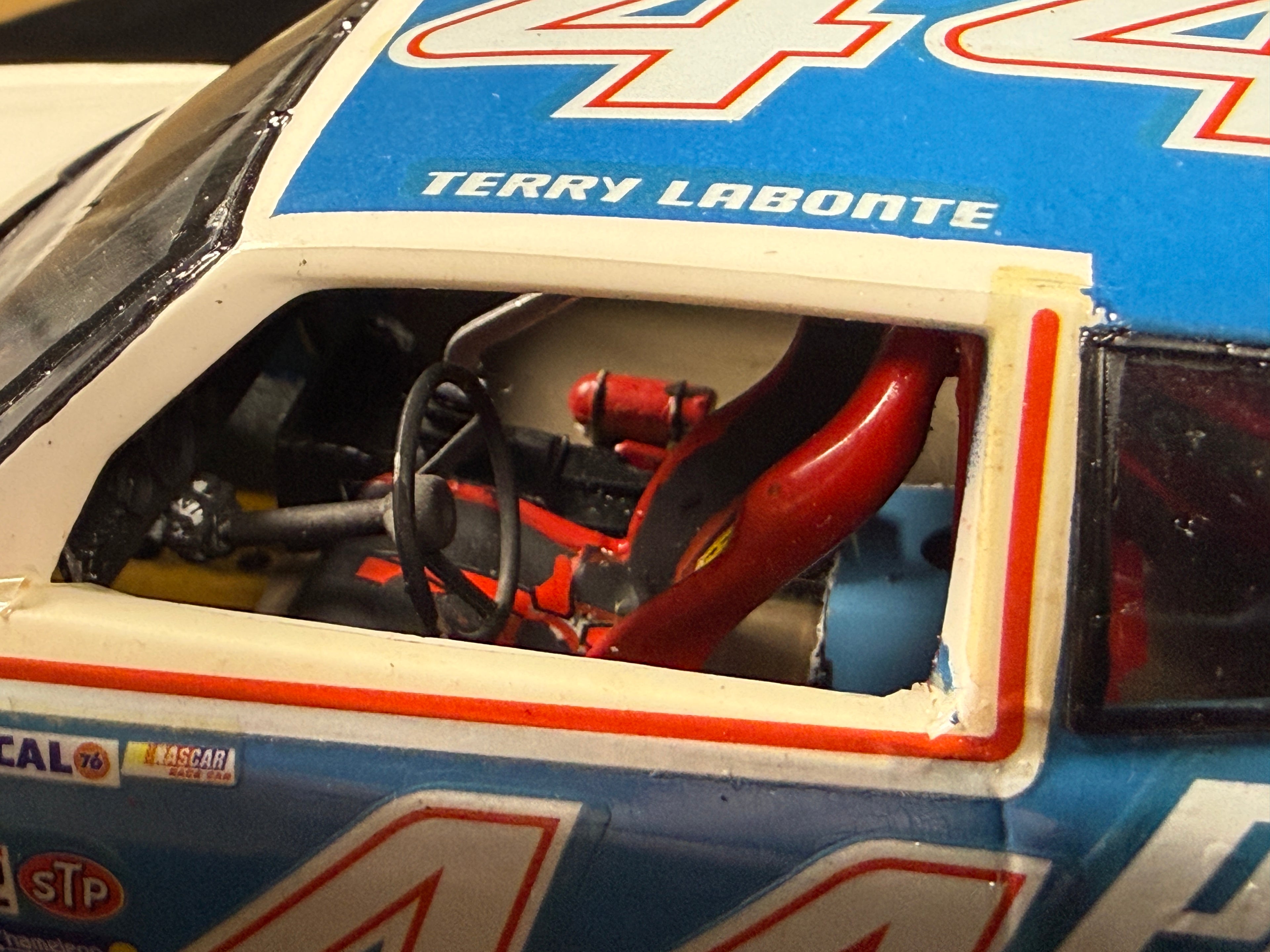 Terry Labonte #44 1984 NASCAR slot car racing livery detail