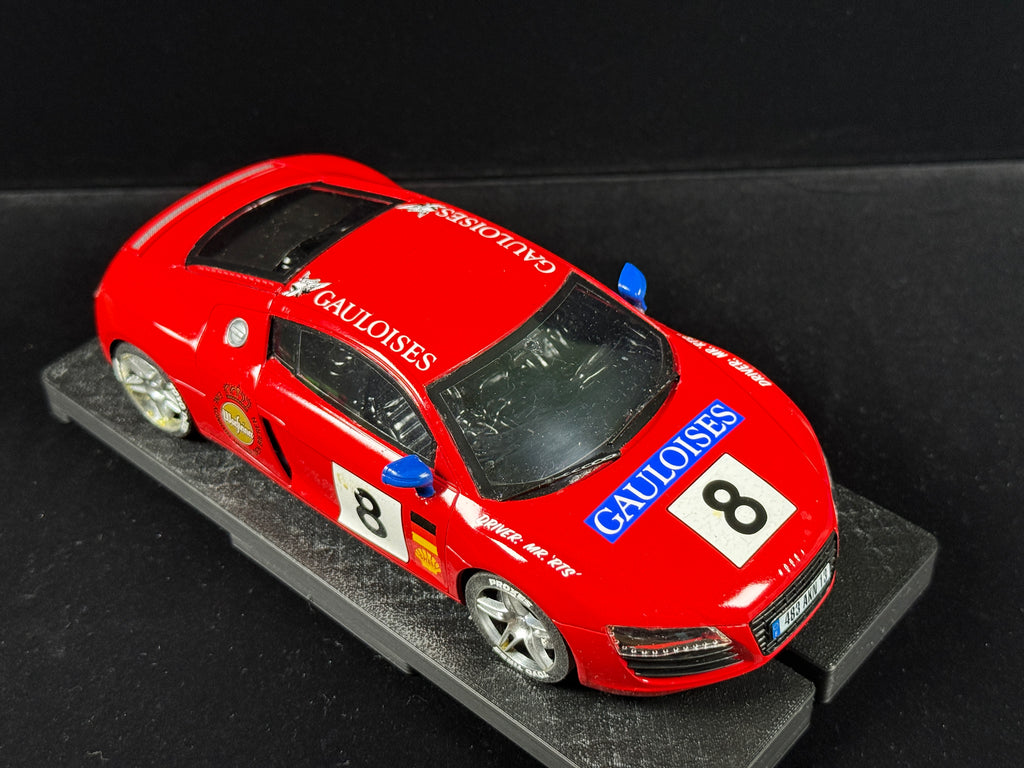 1/24 Audi R8 GT Racer Analog Slot Car - Gauloises #8