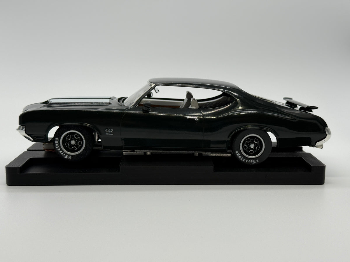 1/24 1971 Oldsmobile 442 W-30 Analog Slot Car | Authentic SirSlotsaLot Build