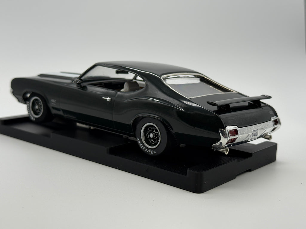 1/24 1971 Oldsmobile 442 W-30 Analog Slot Car | Authentic SirSlotsaLot Build