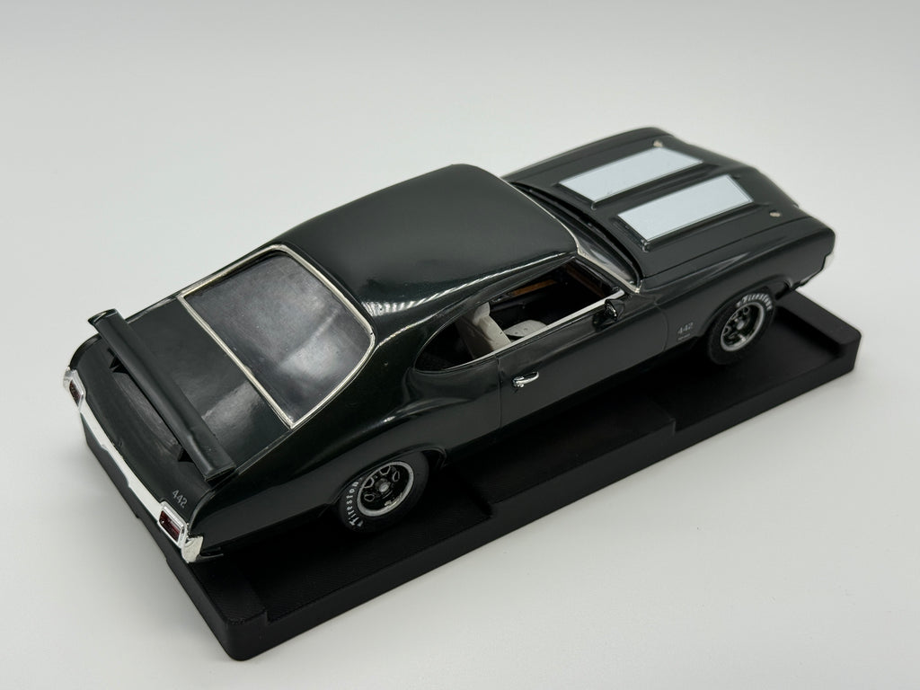 1/24 1971 Oldsmobile 442 W-30 Analog Slot Car | Authentic SirSlotsaLot Build