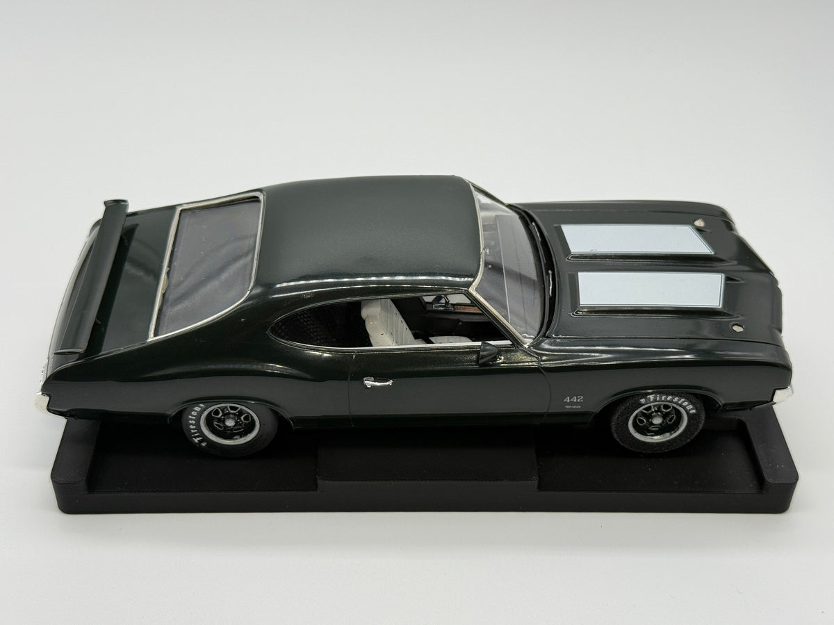 1/24 1971 Oldsmobile 442 W-30 Analog Slot Car | Authentic SirSlotsaLot Build