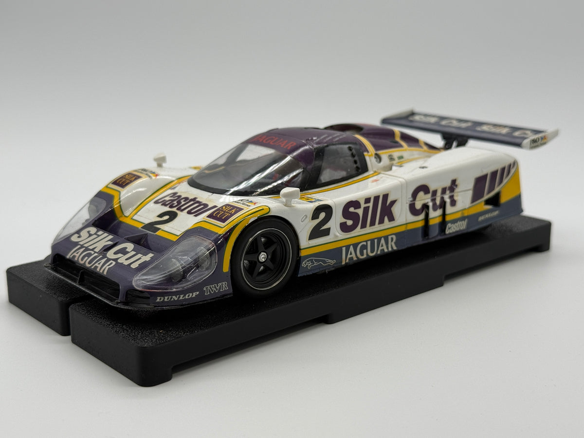 1/24 1988 Jaguar XJR-9 Analog Group C Slot Car, Silk Cut #2, 24H Le Mans