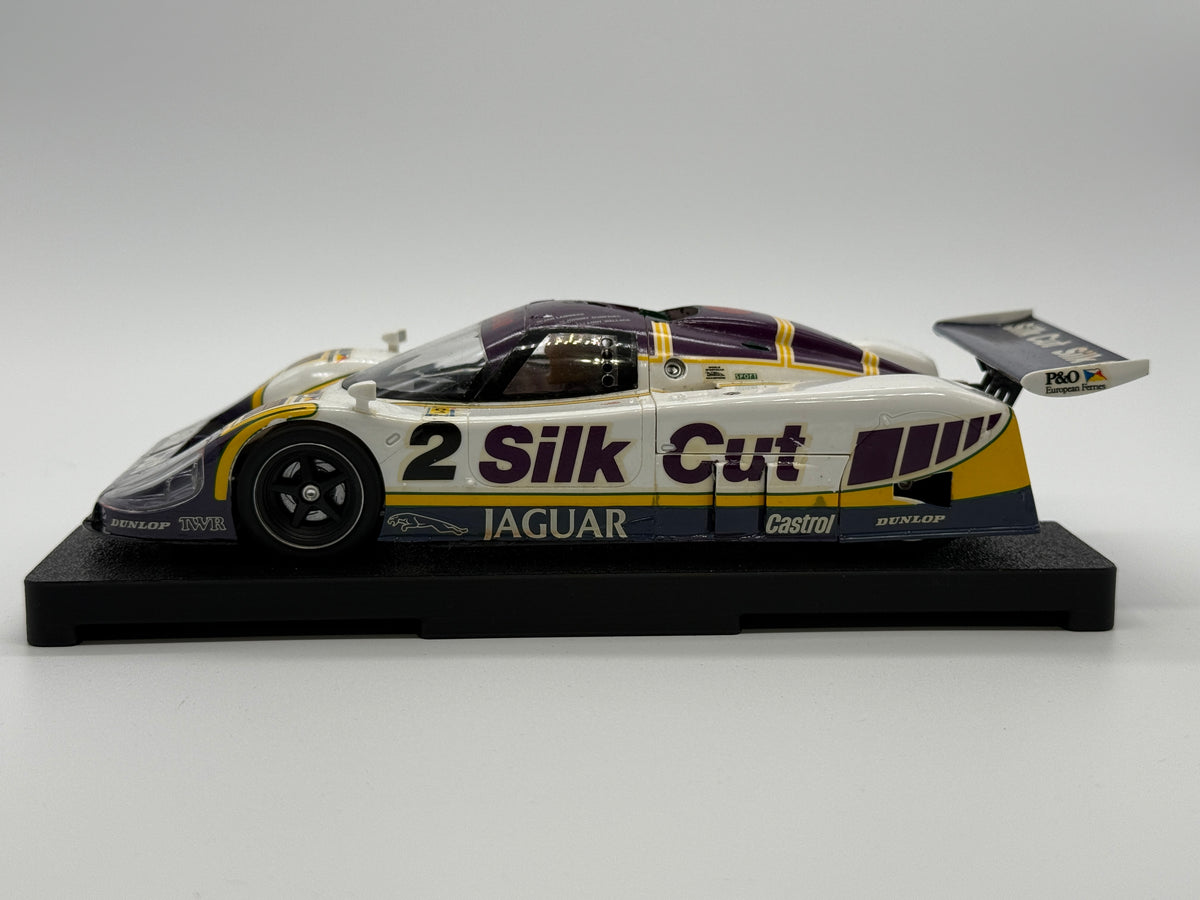 1/24 1988 Jaguar XJR-9 Analog Group C Slot Car, Silk Cut #2, 24H Le Mans