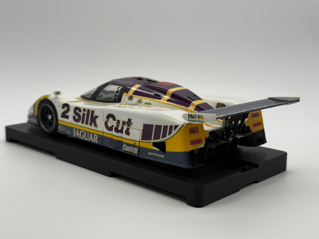1/24 1988 Jaguar XJR-9 Analog Group C Slot Car, Silk Cut #2, 24H Le Mans