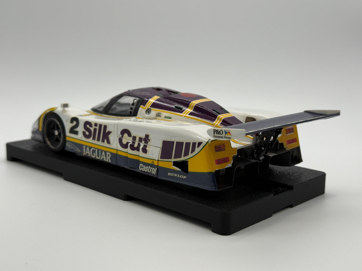 1/24 1988 Jaguar XJR-9 Analog Group C Slot Car, Silk Cut #2, 24H Le Mans