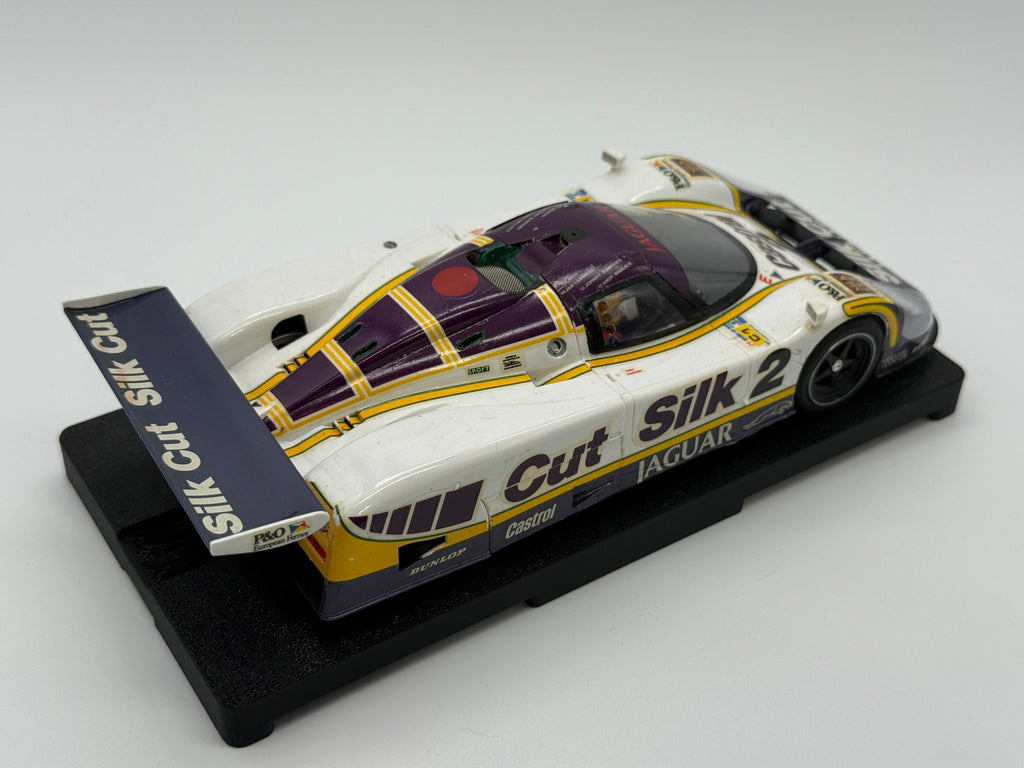 1/24 1988 Jaguar XJR-9 Analog Group C Slot Car, Silk Cut #2, 24H Le Mans
