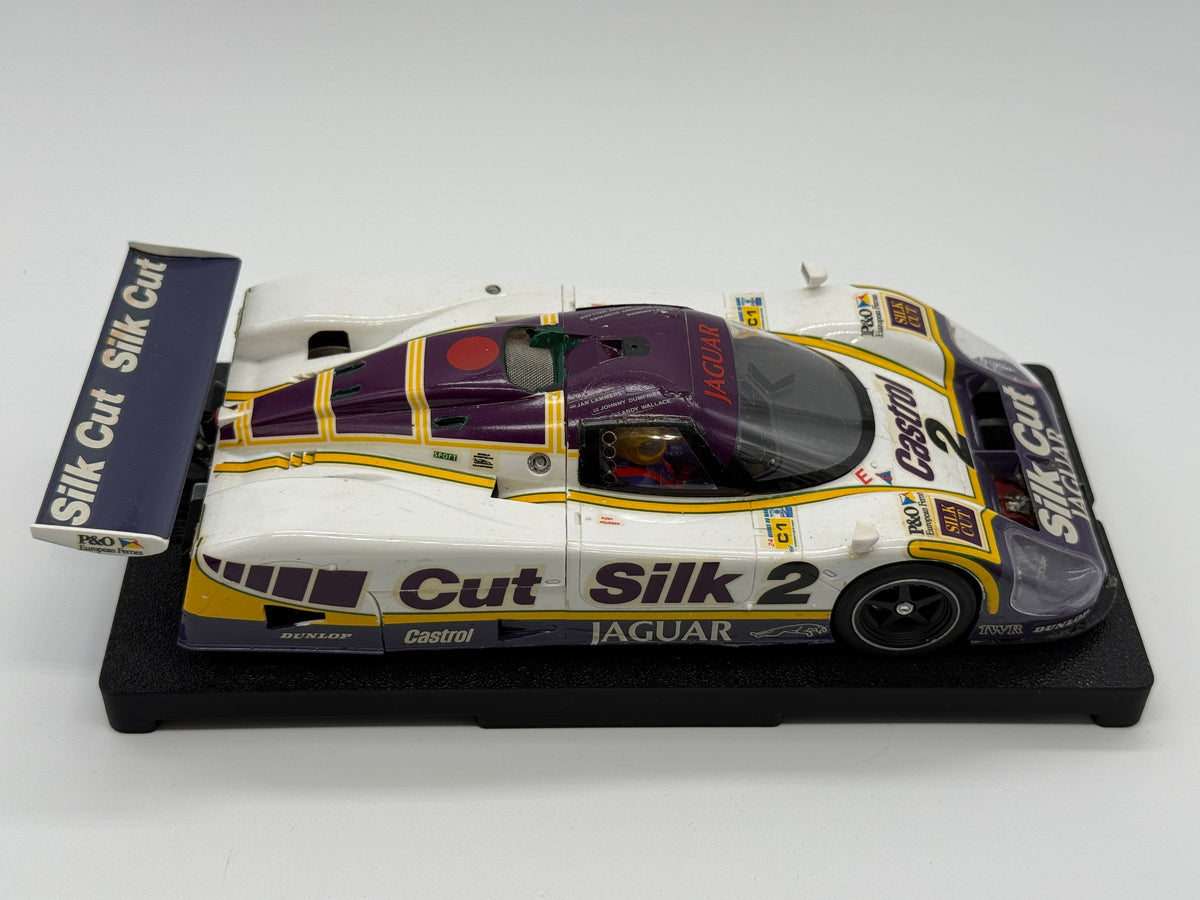 1/24 1988 Jaguar XJR-9 Analog Group C Slot Car, Silk Cut #2, 24H Le Mans