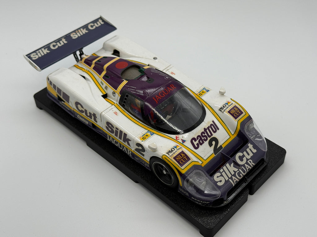 1/24 1988 Jaguar XJR-9 Analog Group C Slot Car, Silk Cut #2, 24H Le Mans