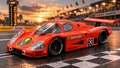1/24 Sauber Mercedes C9 Analog Slot Car, Le Mans, Jägermeister, Metal Chassis